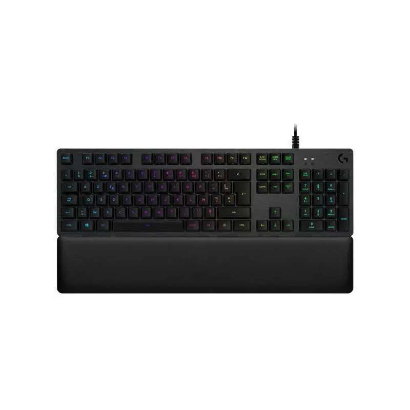 LOGITECH G513 Carbon RGB Mechanical Gaming Keyboard, GX Blue (Clicky) - CARBON LOGITECH G513 Carbon RGB Mechanical Gaming Keyboard, GX Blue (Clicky) - CARBON
