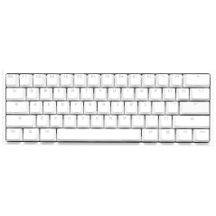 Ducky Channel One 2 Mini RGB Blanc (Cherry MX RGB Silent Red)