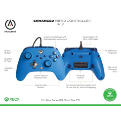 PowerA Manette Xbox Series X|S Bleu