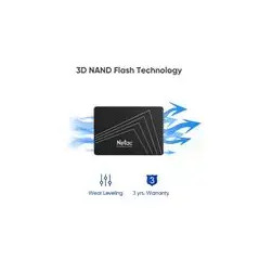 Netac SSD 256GB Hard Disk SATA III 6Gb/s