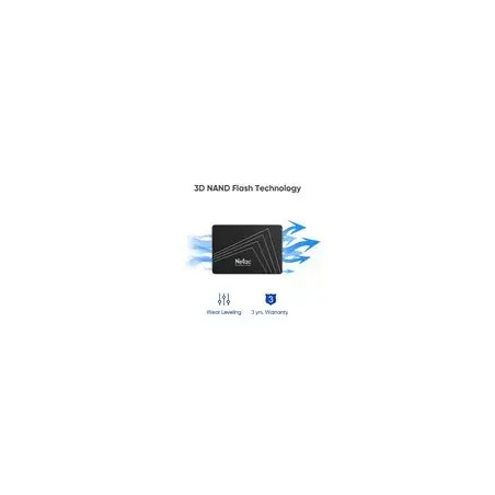 Netac SSD 256GB Hard Disk SATA III 6Gb/s