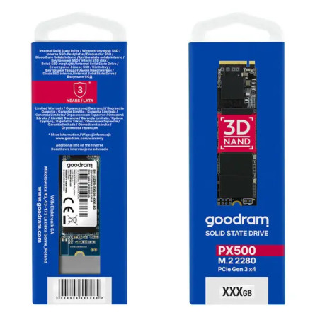 PX500 NVME PCIE GEN 3 X4 SSD