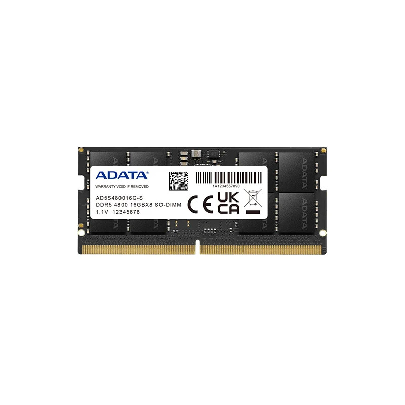 ADATA SO-DIMM 16GB DDR5 4800MHz ADATA SO-DIMM 16GB DDR5 4800MHz