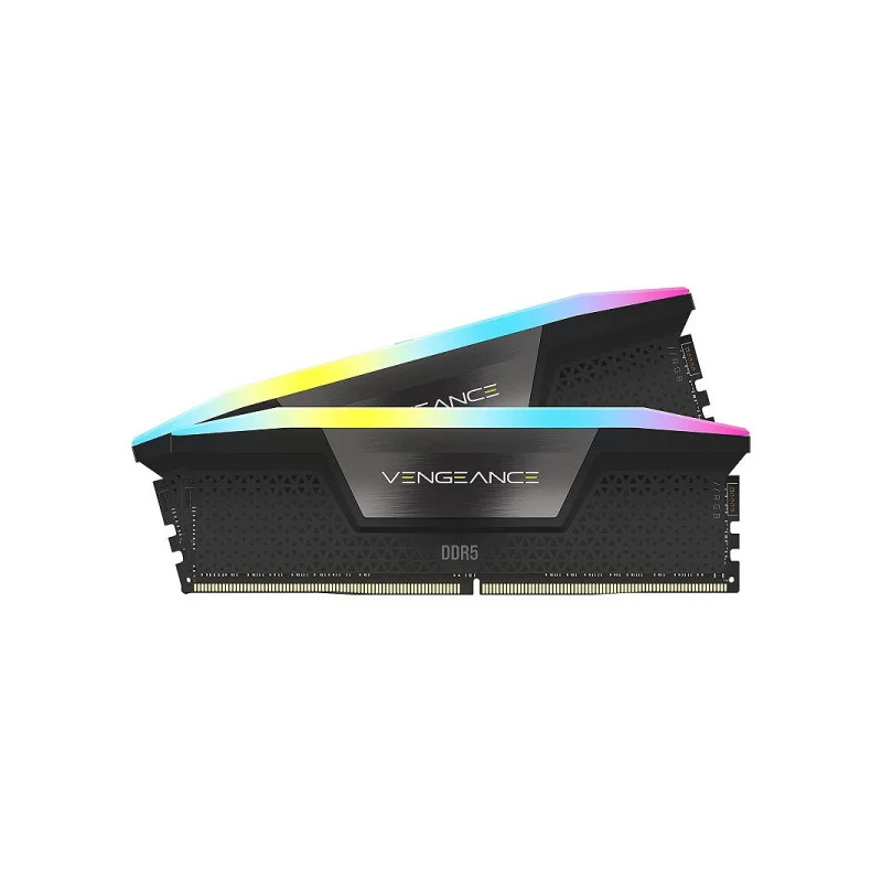 Corsair Vengeance RGB DDR5 64Go (2 x 32Go) 6000 MHz CL40 Corsair Vengeance RGB DDR5 64Go (2 x 32Go) 6000 MHz CL40