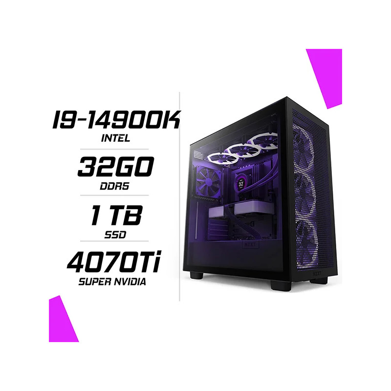 PC Gamer Intel i9-14900K RTX 4070 Ti Super PC Gamer Intel i9-14900K RTX 4070 Ti Super