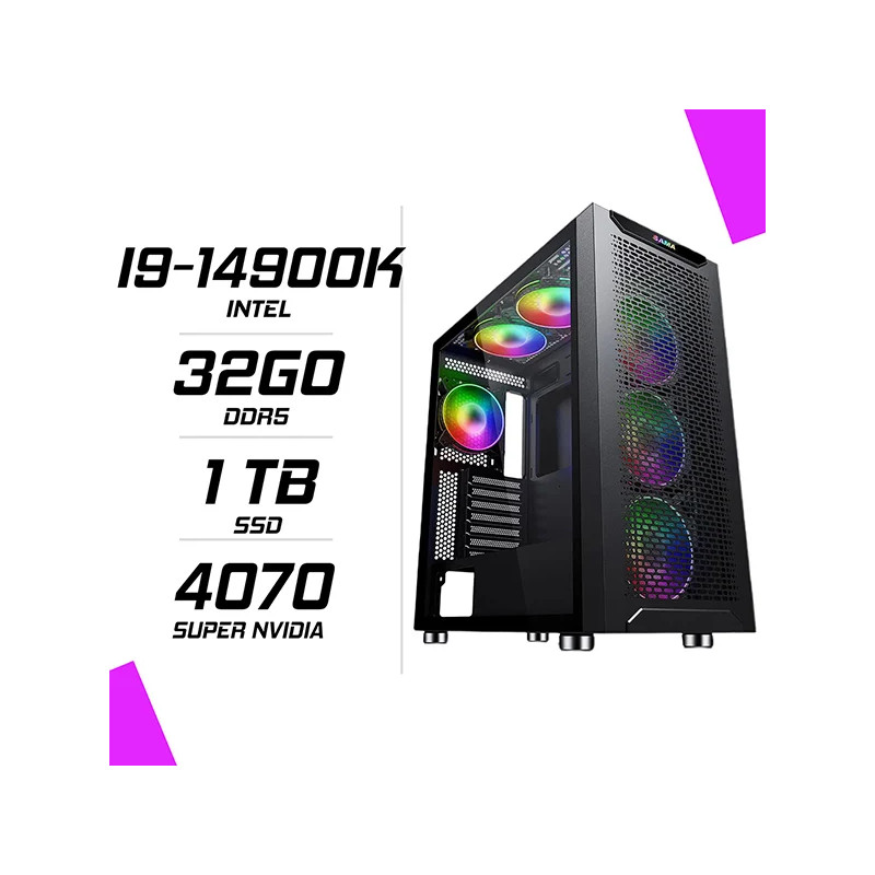 PC Gamer Intel i9-14900K RTX 4070 Super PC Gamer Intel i9-14900K RTX 4070 Super