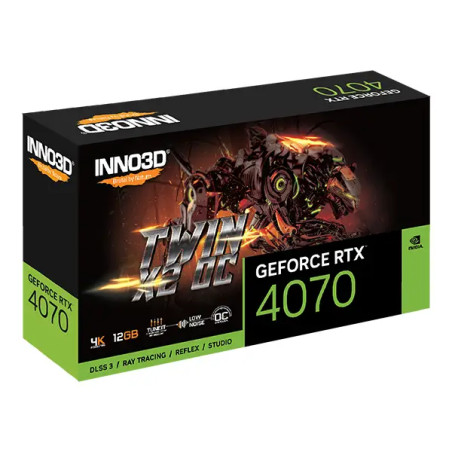 INNO3D RTX 4070 TWIN X2 OC 12GB GDDR6X