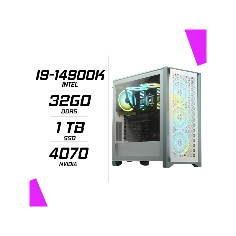 PC Gamer Intel i9-14900k RTX 4070 PC Gamer Intel i9-14900k RTX 4070