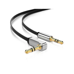 Ugreen Cable Audio Jack flat Angled 3.5mm Male to Male 1M (10597)