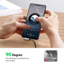 Ugreen Cable Audio Jack flat Angled 3.5mm Male to Male 1M (10597)