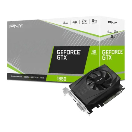 PNY GTX 1650 4GB Single Fan