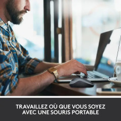 Souris sans fil Logitech M185 Gris