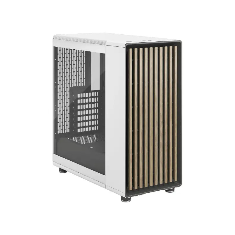 Fractal Design North Chalk White TG Clear Fractal Design North Chalk White TG Clear