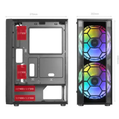 MARS GAMING MC500 BLANC
