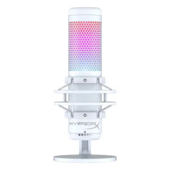 HyperX Quadcast S RGB Blanc