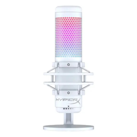 HyperX Quadcast S RGB Blanc