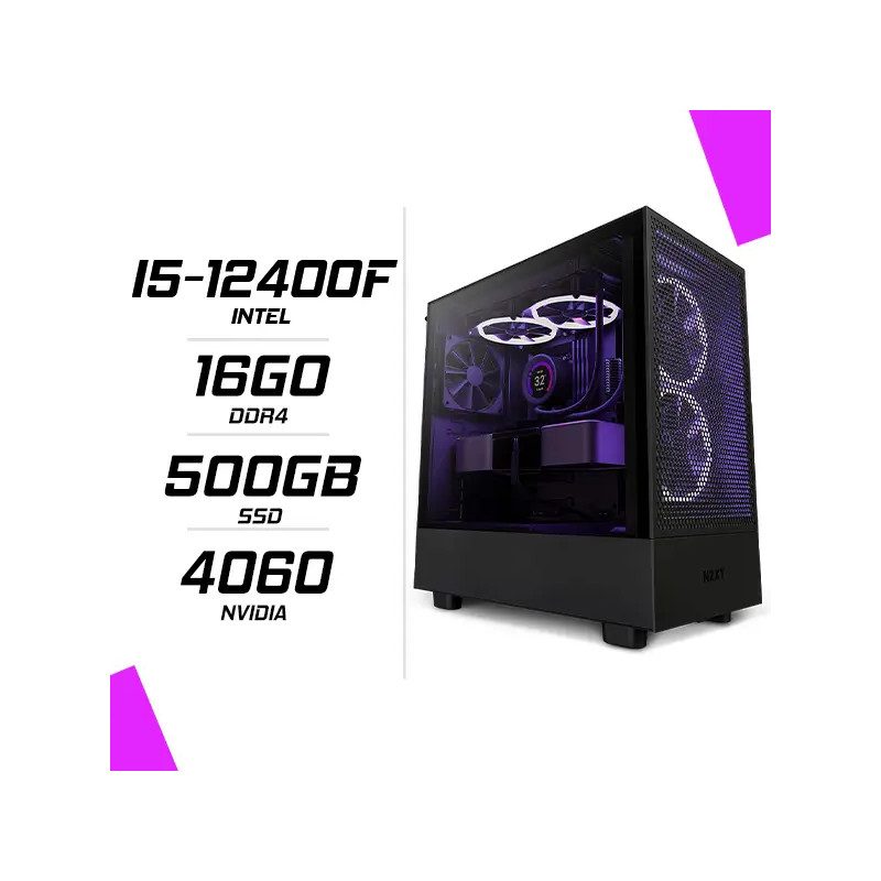 PC Gamer Intel i5-12400F RTX 4060 PC Gamer Intel i5-12400F RTX 4060