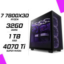 PC Gamer Ryzen 7 7800X3D RTX 4070 Ti SUPER PC Gamer Ryzen 7 7800X3D RTX 4070 Ti SUPER
