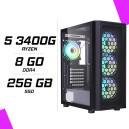 PC Gamer AMD Ryzen 5 3400G / 8GB DDR4 / 256GB SSD PC Gamer AMD Ryzen 5 3400G / 8GB DDR4 / 256GB SSD