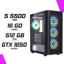PC Gamer AMD Ryzen 5 5500 GTX 1650 Twin