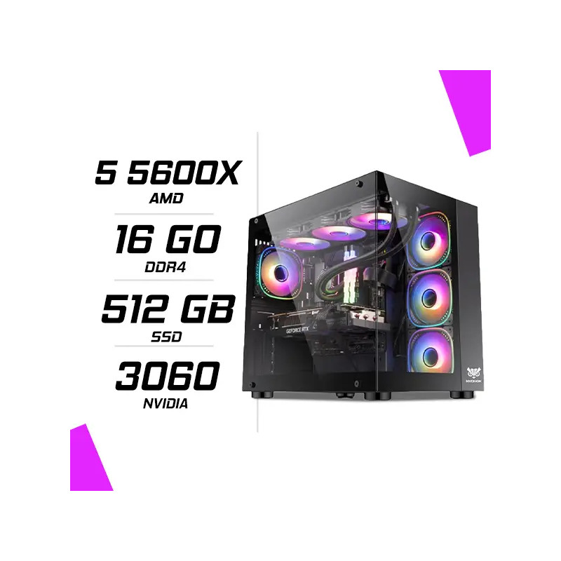PC Gamer AMD Ryzen 5 5600X RTX 3060 PC Gamer AMD Ryzen 5 5600X RTX 3060