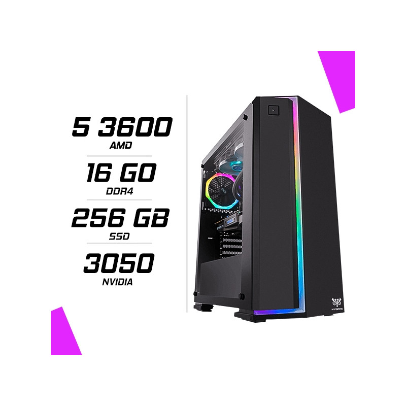 PC Gamer AMD Ryzen 5 3600 RTX 3050 6G PC Gamer AMD Ryzen 5 3600 RTX 3050 6G