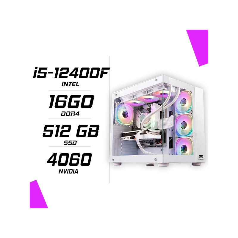 PC Gamer Intel i5-12400F RTX 4060 8G PC Gamer Intel i5-12400F RTX 4060 8G