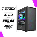 PC Gamer AMD Ryzen 7 5700X RTX 4060 8G