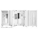 be quiet! Light Base 600 LX Blanc be quiet! Light Base 600 LX Blanc