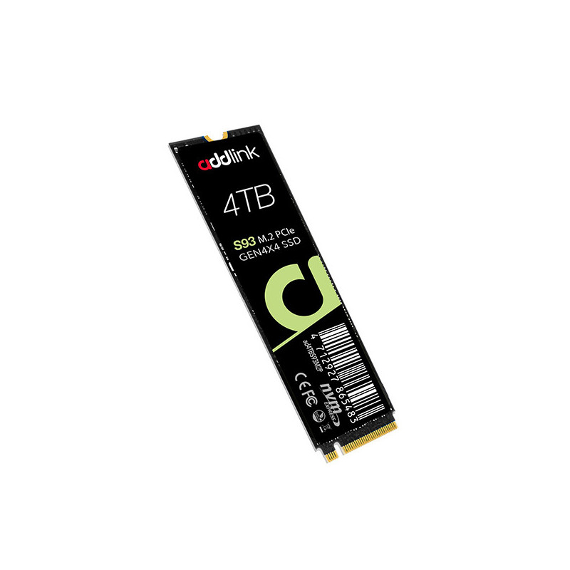 Addlink S93 4TB SSD M.2 PCle GEN4X4 | ad4TBS93M2P Addlink S93 4TB SSD M.2 PCle GEN4X4 | ad4TBS93M2P