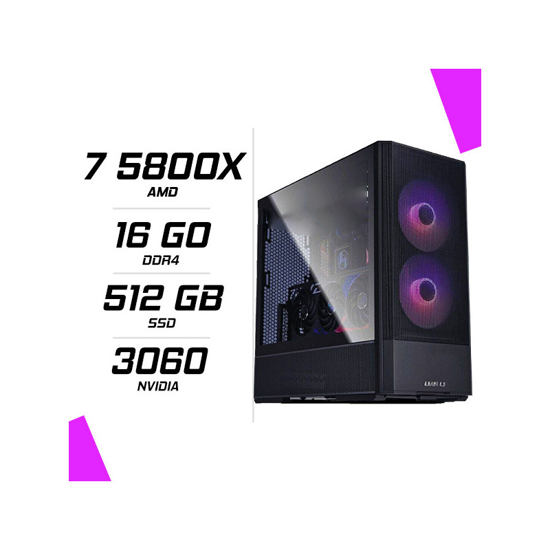 PC Gamer AMD Ryzen 7 5800X RTX 3060 12G PC Gamer AMD Ryzen 7 5800X RTX 3060 12G
