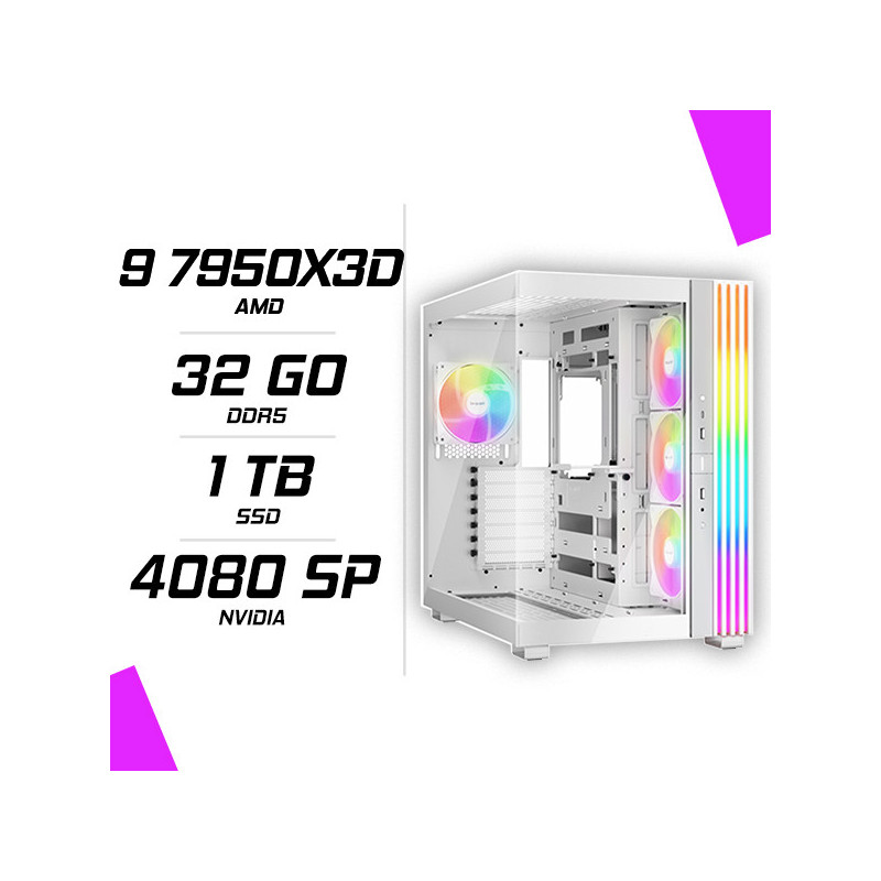 PC Gamer AMD Ryzen 9 7950X3D RTX 4080 SUPER 16G PC Gamer AMD Ryzen 9 7950X3D RTX 4080 SUPER 16G