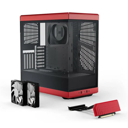 HYTE Y40 Rouge/Noir