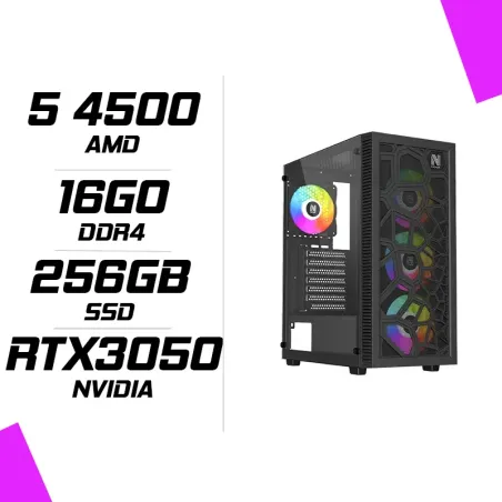 PC Gamer AMD Ryzen 5 4500 RTX 3050 6G
