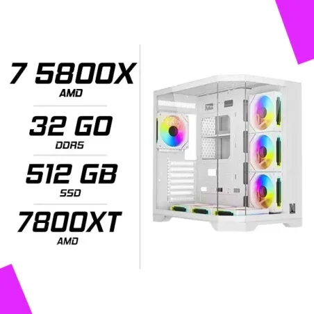 PC Gamer AMD Ryzen 7 5800X RX 7800XT