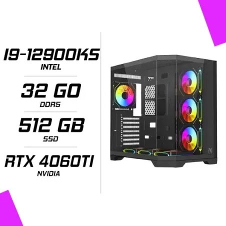 PC Gamer intel i9-12900KS RTX 4060 TI