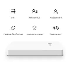 TP-LINK Point d'accès WiFi AC1200 mural Omada MU-MIMO Gigabit EAP235-WALL