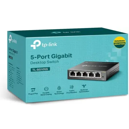 TP-Link Easy Smart Switch TL-SG105E - Switch Gigabit 5 Ports