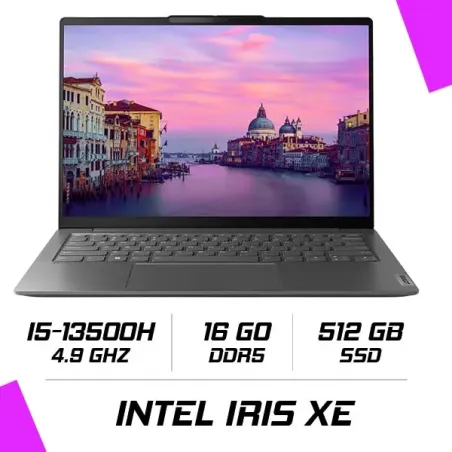 Lenovo Yoga S6 14IRH8 - Ultrabook i5-13500H, 14" WQXGA, 16 Go RAM, 512 Go SSD