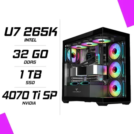 PC Gamer Intel Ultra 7 265K RTX 4070 Ti SUPER 16GB