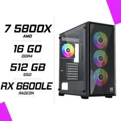 PC Gamer AMD Ryzen 7 5800X RX 6600LE 8GB
