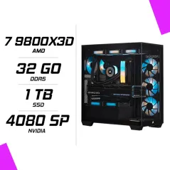 PC Gamer AMD Ryzen 7 9800X3D RTX 4080 SUPER 16GB