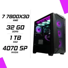 PC Gamer AMD Ryzen 7 7800X3D RTX 4070 SUPER 12GB