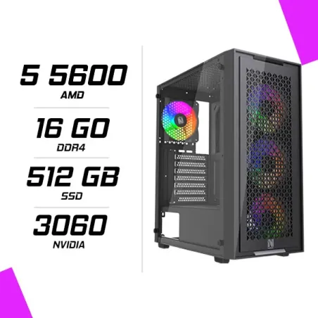 PC Gamer FC25 AMD Ryzen 5 5600 RTX 3060 12G