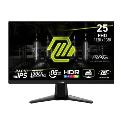 MSI MAG 255XF 24.5" 300Hz Fast IPS 0.5ms FHD - écran gamer