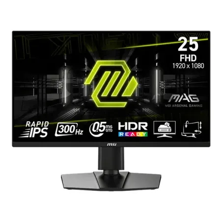 MSI MAG 255PXF 24.5" 300Hz Fast IPS 0.5ms FHD - écran gamer