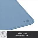 Tapis de souris LOGITECH Série Studio Bleu Gris Tapis de souris LOGITECH Série Studio Bleu Gris