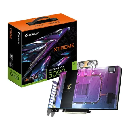 GIGABYTE AORUS GeForce RTX 5090 XTREME WATERFORCE WB 32G - Carte graphique
