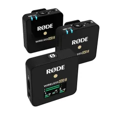 RODE WIRELESS GO II DUAL - Système de microphone sans fil