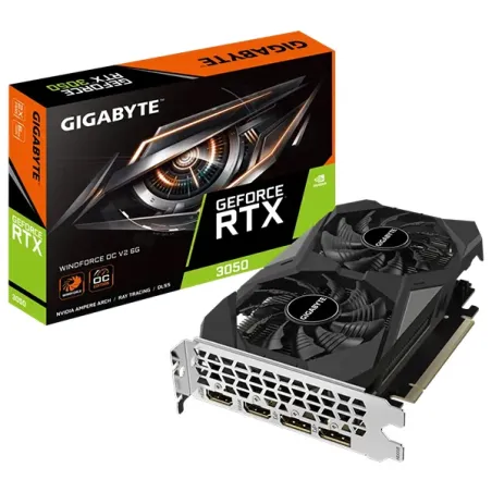 GIGABYTE GeForce RTX 3050 WINDFORCE OC V2 6G  - Carte graphique